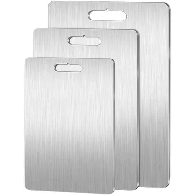Stainless Steel Cutting Double-sided Kneading Panel Hanging Hole