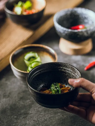 Ceramic Rice Bowl Household Creative Bowls And Dishes Tableware