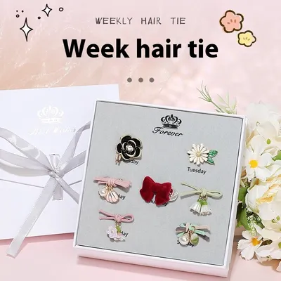 Elastic And Durable Rubber Band Ponytail Hair String
