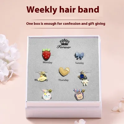 Elastic And Durable Rubber Band Ponytail Hair String