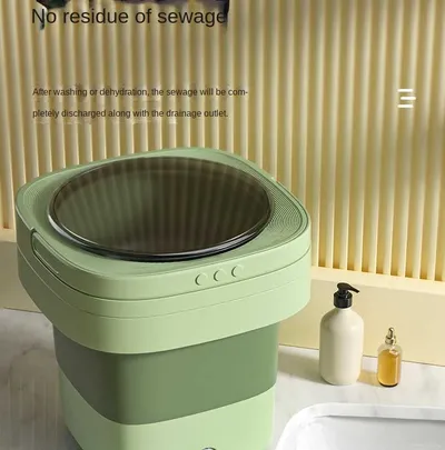 Mini Foldable Washing Machine Portable Mini Socks Underwear Panties Washing Machine Big Capacity 3 Models With Spinning Dry Gadgets