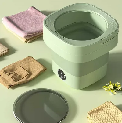 Mini Foldable Washing Machine Portable Mini Socks Underwear Panties Washing Machine Big Capacity 3 Models With Spinning Dry Gadgets