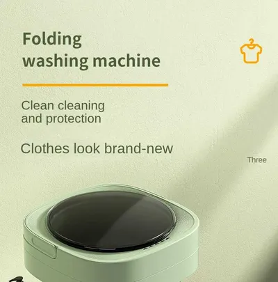 Mini Foldable Washing Machine Portable Mini Socks Underwear Panties Washing Machine Big Capacity 3 Models With Spinning Dry Gadgets