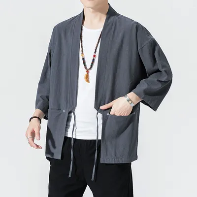 Men's Fashion Simple Casual Cardigan Coat