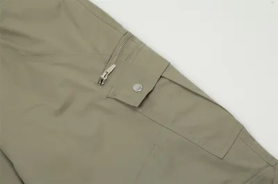 Fashion Zipper Workwear Casual Pants Men
