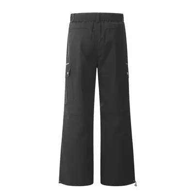 Fashion Zipper Workwear Casual Pants Men