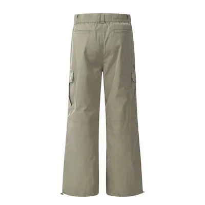 Fashion Zipper Workwear Casual Pants Men