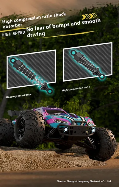 Four-wheel Drive High-speed Off-road Racing Remote Control Toy