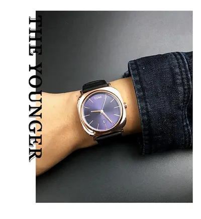 Square Calendar Business Men's Fashion Watch