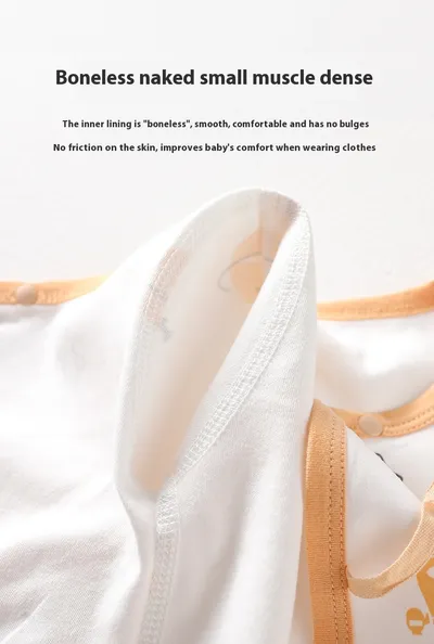 Newborn Clothes Class A Pure Cotton Baby Warm Pajamas