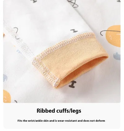 Newborn Clothes Class A Pure Cotton Baby Warm Pajamas