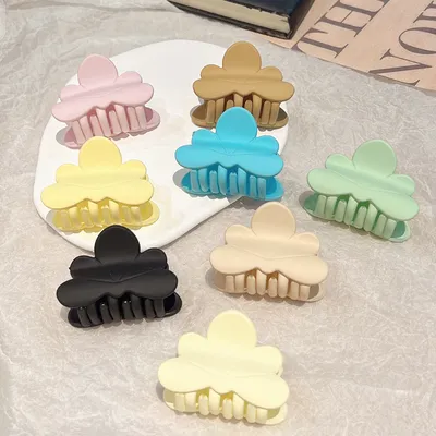 Sweet Frosted Small Hair Clip Women
