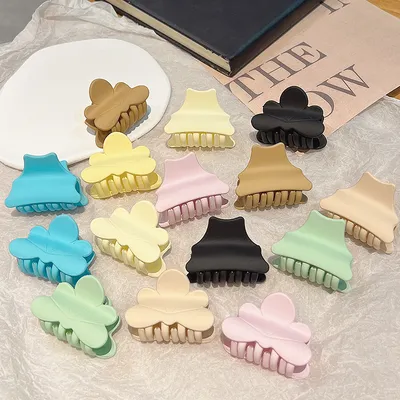 Sweet Frosted Small Hair Clip Women