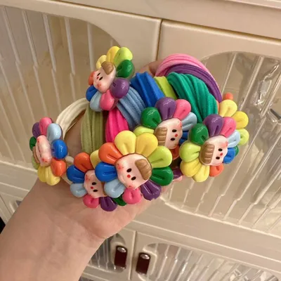 Cute Children's Hair Bands Are Durable And Do Not Hurt Hair Rubber Bands