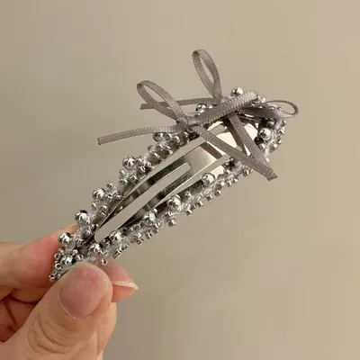 Fashion Bangs Broken Hair Bow Barrettes