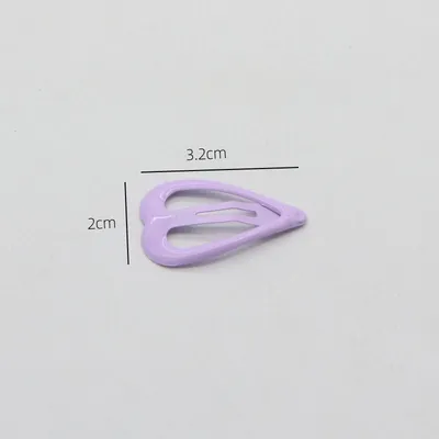 Oil Dripping Spray Paint Side Clip Bang Clip Love Children's Hair Accessories
