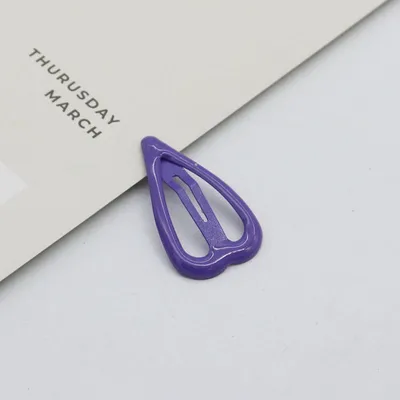 Oil Dripping Spray Paint Side Clip Bang Clip Love Children's Hair Accessories