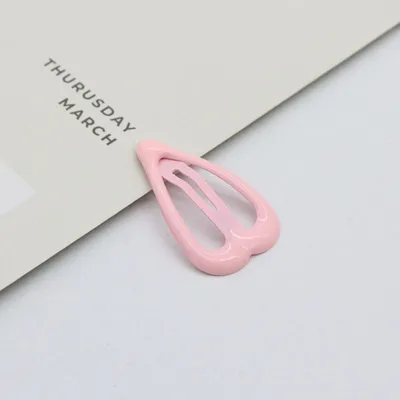 Oil Dripping Spray Paint Side Clip Bang Clip Love Children's Hair Accessories