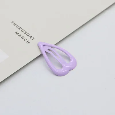 Oil Dripping Spray Paint Side Clip Bang Clip Love Children's Hair Accessories