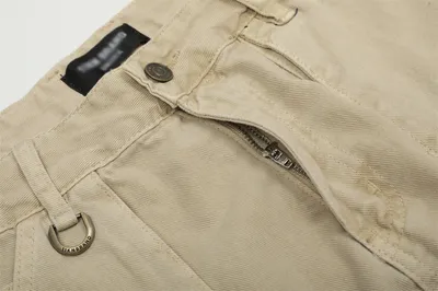 Vintage Washed Denim Overalls Men