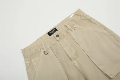 Vintage Washed Denim Overalls Men