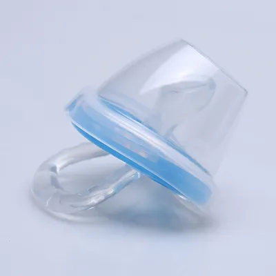 Baby Products Full Silica Gel Pacifier Two-color Liquid Silicone Sleep Comfort Baby Pacifier Baby