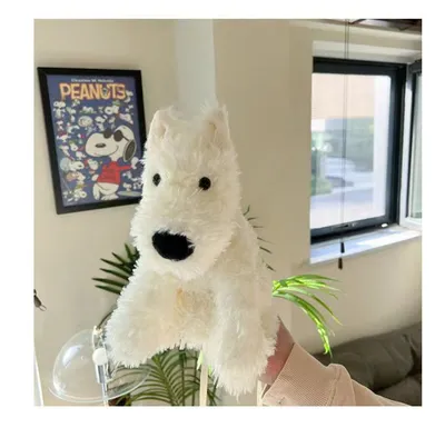 Plush Doll Sausage Dog Doll Crossbody Shoulder Bag