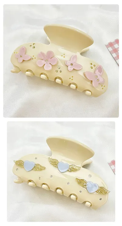 Korean Style Elegant Grip European And American Christmas Barrettes Fashion Updo Hair Accessories Women