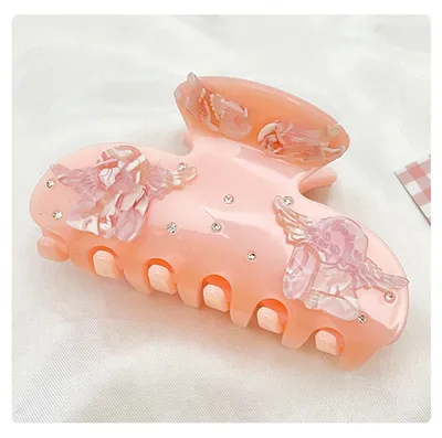 Korean Style Elegant Grip European And American Christmas Barrettes Fashion Updo Hair Accessories Women