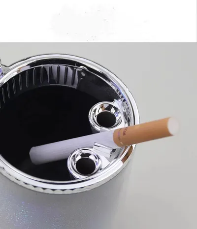 Car Ashtray Automobile Belt LED Light Colorful Large Capacity Air Outlet Car Interior Supplies