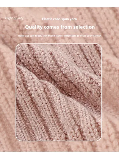 Baby And Infant Hat Scarf All-in-one Warm Keeping Sleeve Cap