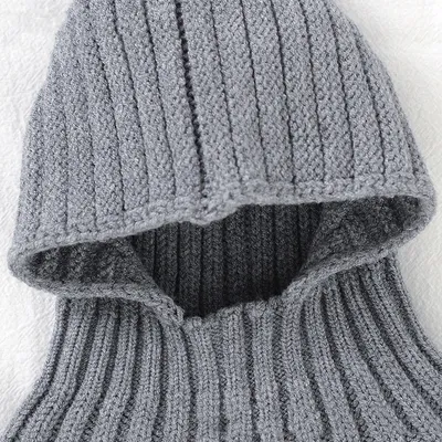 Baby And Infant Hat Scarf All-in-one Warm Keeping Sleeve Cap