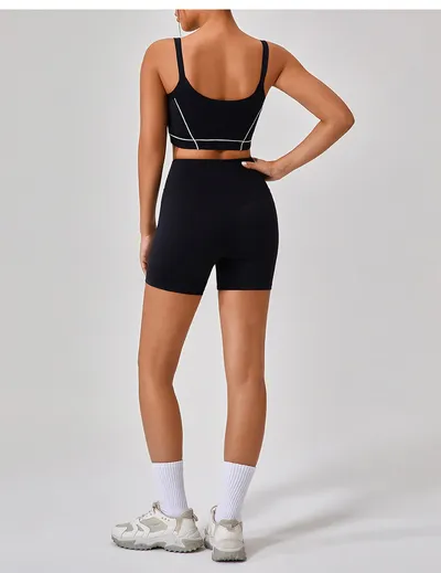 Women's Peach Hip Raise Three-point Fitness Pants