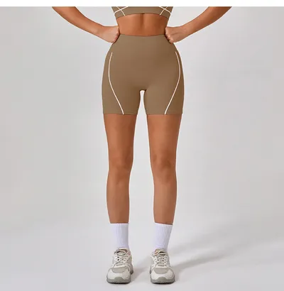 Women's Peach Hip Raise Three-point Fitness Pants