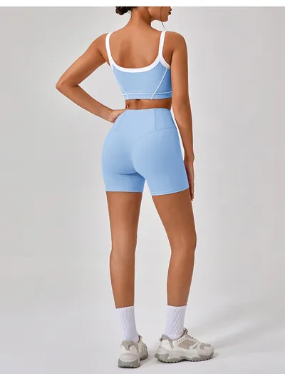 Women's Peach Hip Raise Three-point Fitness Pants