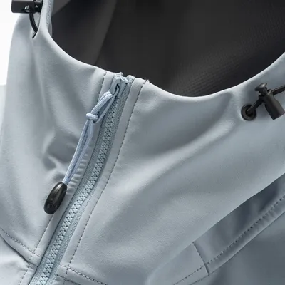 Thin Couple Outdoor 3D Cutting Three-proof Soft Shell Hooded Jacket
