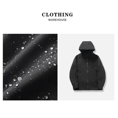 Thin Couple Outdoor 3D Cutting Three-proof Soft Shell Hooded Jacket