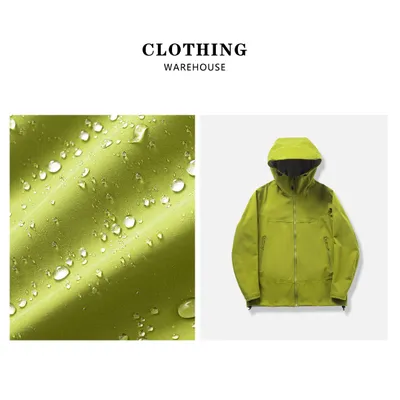 Thin Couple Outdoor 3D Cutting Three-proof Soft Shell Hooded Jacket