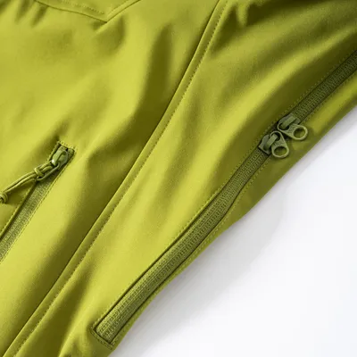 Thin Couple Outdoor 3D Cutting Three-proof Soft Shell Hooded Jacket