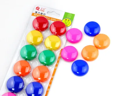 Office Supplies Strong Color Whiteboard Magnet