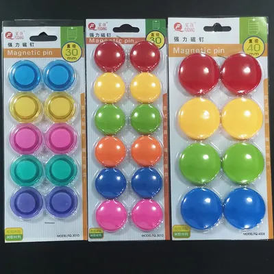 Office Supplies Strong Color Whiteboard Magnet