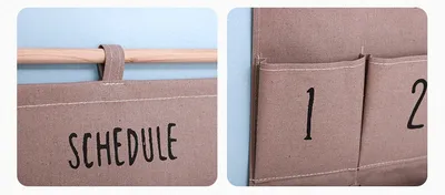 Fabric Storage Bag Behind The Wall Door Sundries Shopping Bags