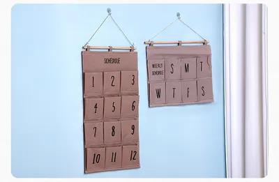 Fabric Storage Bag Behind The Wall Door Sundries Shopping Bags