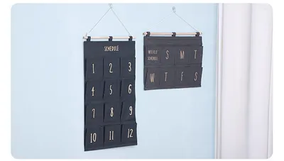 Fabric Storage Bag Behind The Wall Door Sundries Shopping Bags