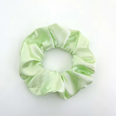 Solid Color Large Intestine Hair Ring Flower Hair Band Hair Accessories Rubber Band For Hair Ties