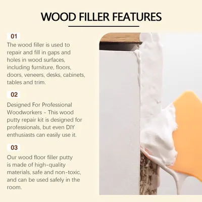 Wooden Supplies Paint Cover Crack Gap