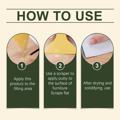 Wooden Supplies Paint Cover Crack Gap
