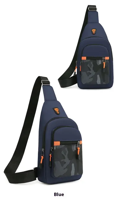 Waterproof Lightweight Multi-layer Multicolor Minimalism Crossbody Bag Waist Bag