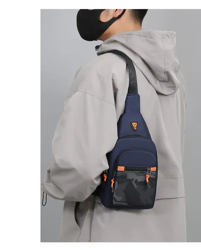 Waterproof Lightweight Multi-layer Multicolor Minimalism Crossbody Bag Waist Bag