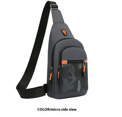 Waterproof Lightweight Multi-layer Multicolor Minimalism Crossbody Bag Waist Bag